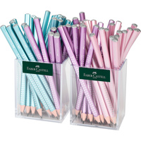 Ołówek Faber Castell Sparkle Pearly Jumbo 3x24 kolory