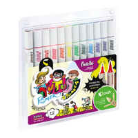 Pisaki dwustronne Sketch Tytus Romek i Atomek Fiorello 12 kolorów