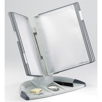 Biurkowy system prezentacyjny Djois x Tarifold + 10 paneli prezentacyjnych szarych