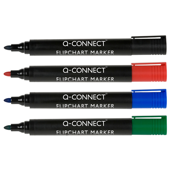 Marker do flipchartów Q-Connect 4 kolory