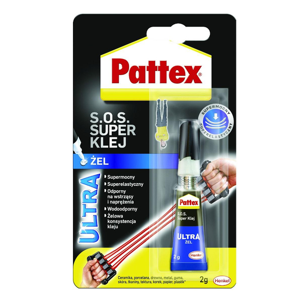 Klej Super Power żel Pattex SOS 2g