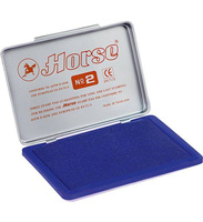 Poduszka do pieczątki nr2 nasączona (117x70mm) niebieski