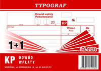 KP Dowód wpłaty (1+1) A6