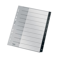 Przekładki do segregatora neutralne pod względem emisji CO2 Leitz Recycle 1-10 A4