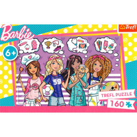 Puzzle 160 Bądz Marzycielką Barbie Trefl