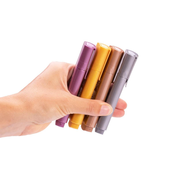 Zakreślacze metaliczne Faber Castell Textliner 1546 4 sztuki