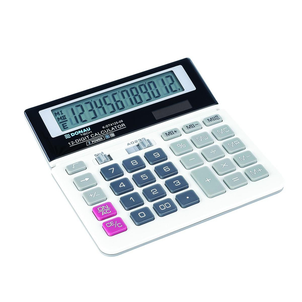 Kalkulator biurowy Donau K-DT4125-09