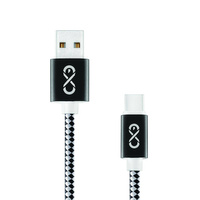 Kabel USB 2.0 uniwersalny do USB-C Exc Diamond 1.5m szary