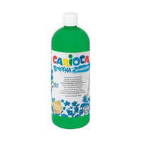 Farba tempera zielona 1000ml Carioca