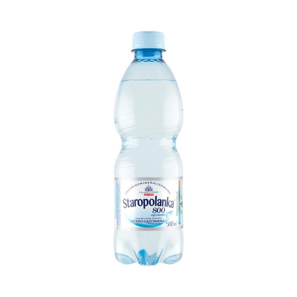 Woda Staropolanka lekko gazowana 0.5l