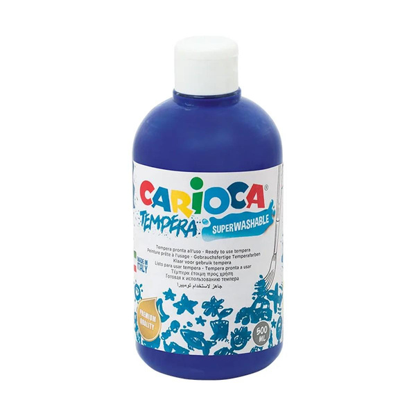 Farba tempera granatowa 500ml Carioca