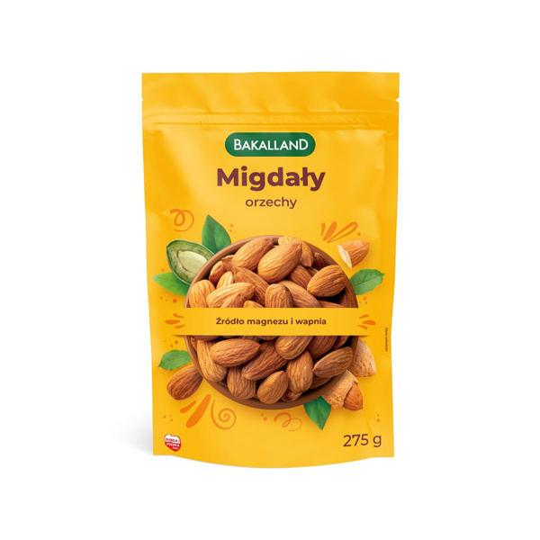 Migdały łuskane Bakalland 275g