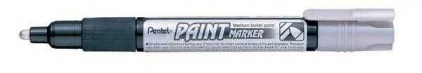 Marker olejowy Pentel MMP20 srebrny