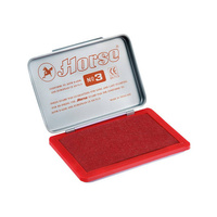 Poduszka do pieczątki Lancer nr3 nasączona (90x57mm) czerwony