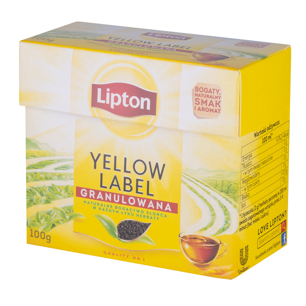 Herbata Lipton czarna granulowana 100g