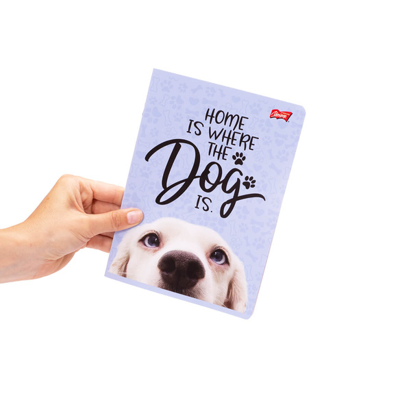 Zeszyt A5 w kratkę 16 kartek Dog Unipap