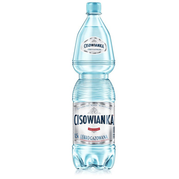 Woda mineralna lekko gazowana 1.5l Cisowianka