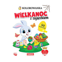 Kolorowanka Wielkanocna z zajączkiem Martel