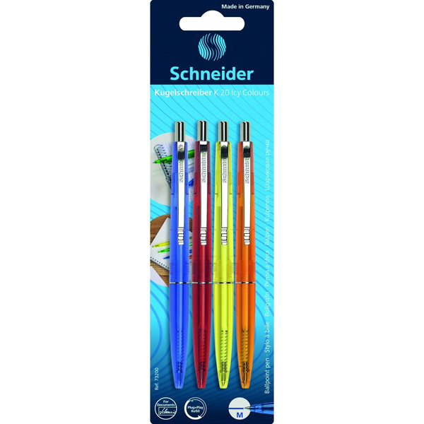 Długopis automatyczny Schneider K20 ICY 4 kolory