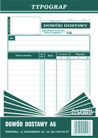 Dowód dostawy A6