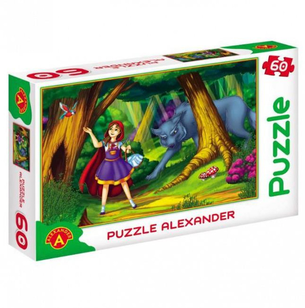 Puzzle 60 Czerwony Kapturek Alexander