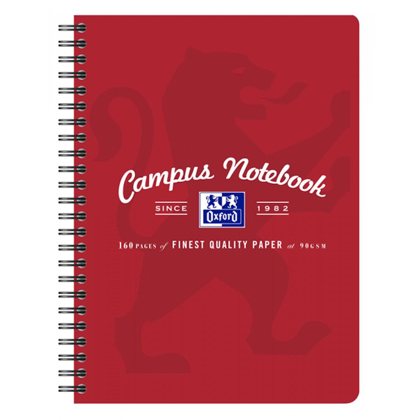 Kołozeszyt B5+ w kratkę 80 kartek Campus Oxford