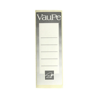 Etykieta do segregatora o grzbiecie 50mm VauPe samoprzylepna 25 sztuk