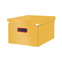 Pudełko do przechowywania Leitz Click & Store Cosy średnie żółty