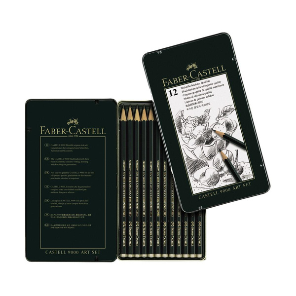 Ołówek Faber Castell 9000 Art -  12 sztuk