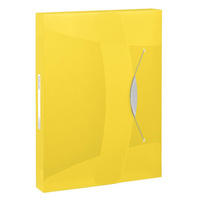Teczka z gumką Esselte Vivida A4 40mm żółty