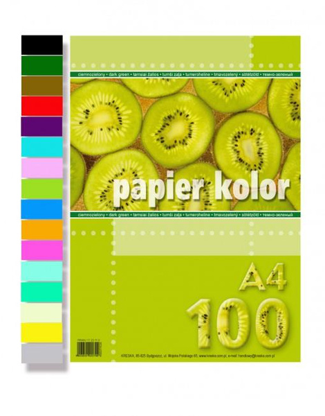 Papier ksero Kreska A4 80g ciemno zielony