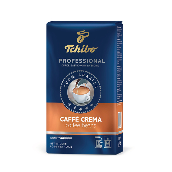 Kawa Tchibo Professionale Cafe Crema 100% Arabica ziarnista 1000g