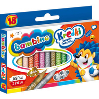 Kredki Bambino 18 kolorów