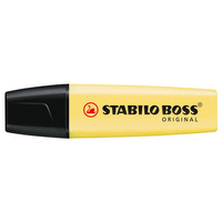 Zakreślacz pastelowy Stabilo Boss żółty