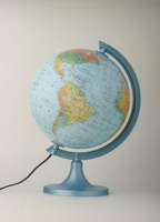 Globus polityczno-fizyczny podświetlany 250mm Zachem