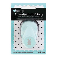 Dziurkacz ozdobny Zając 1,6cm Dp Craft