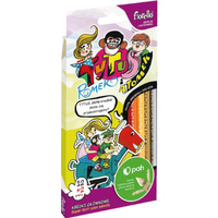 Kredki ołówkowe Fiorello Super Soft Tytus Romek i Atomek 12 kolorów