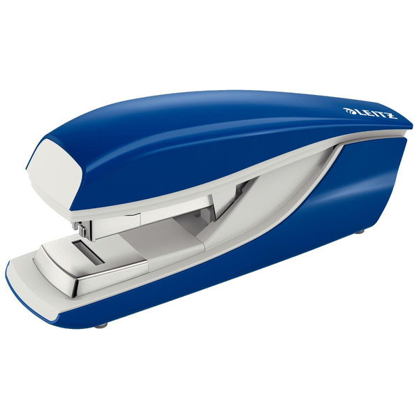 Zszywacz biurowy Leitz New NeXXt Flat Clinch metalowy (40 kartek) niebieski