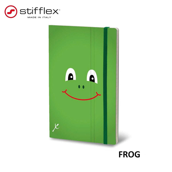 Notatnik Stifflex Frog 13x21cm 192 strony Żaba