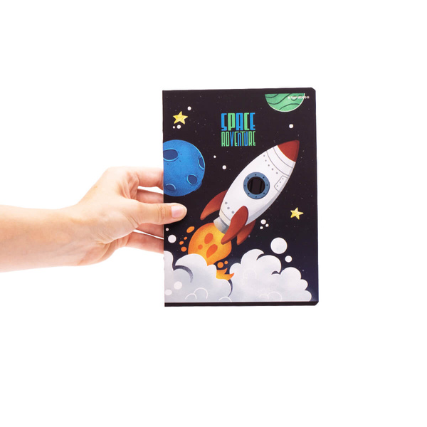 Zeszyt A5 16 kartek linia podwójna kolorowa Top 2000 Space Adventure