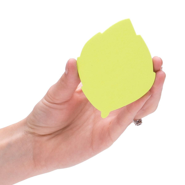 Karteczki samoprzylepne Stick`n zielony listek neon