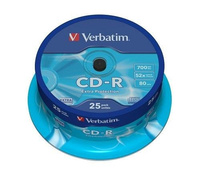Płyta Verbatim CD-R 700MB cake 25 sztuk