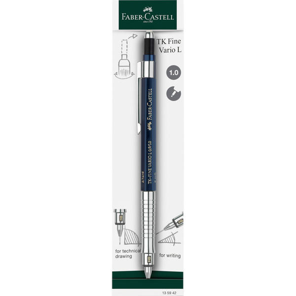 Ołówek automatyczny Faber Castell TK-fine Vario L 1mm Indygo
