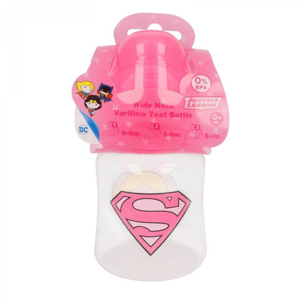 Butelka ze smoczkiem Supergirl 150 ml