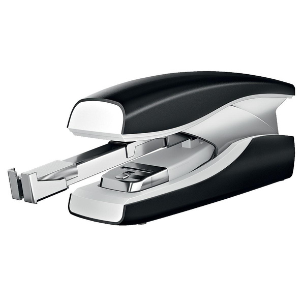 Zszywacz biurowy Leitz New NeXXt Softpress do zszywania płaskiego (30 kartek) czarny