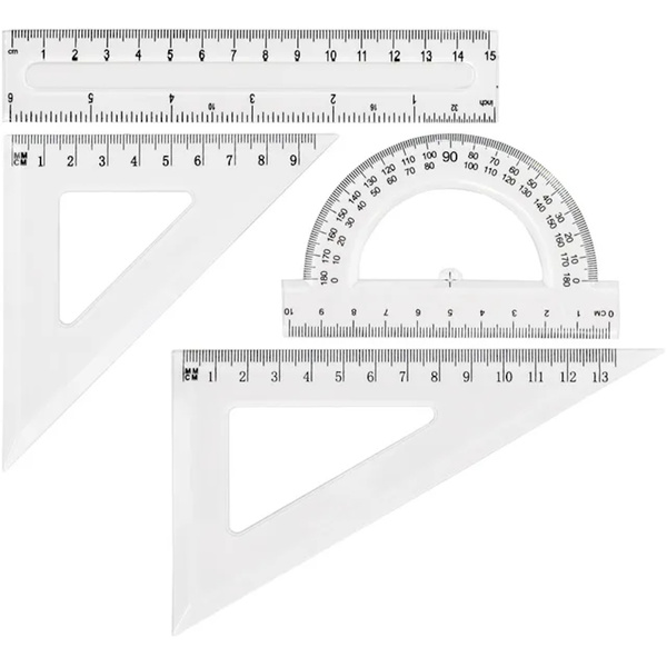 Zestaw geometryczny 4 elementy 15 cm GR-031T Grand