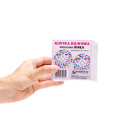 Kostka biała nieklejona 8,5x8,5 3,5cm