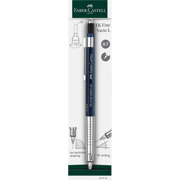 Ołówek automatyczny Faber Castell TK-fine Vario L 0,7mm Indygo