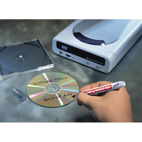 Marker do CD|DVD zmywalny Edding