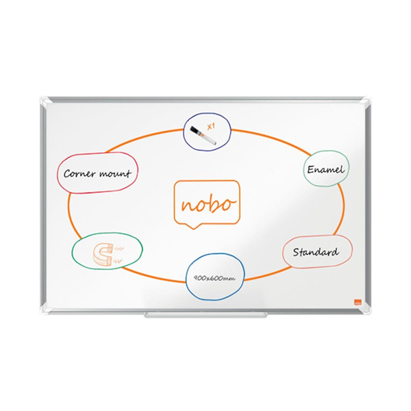 Tablica magnetyczna ceramiczna 150x100cm Nobo Premium Plus